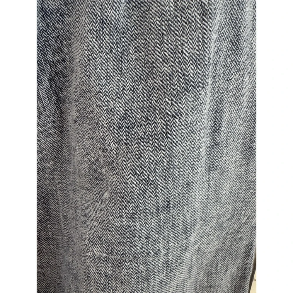 Banana Republic Women's‎ Sz 8 Linen Blend Tie Waist Crop Pants Coastal Chic